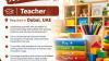 Teacher Required in Dubai