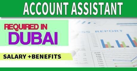 Account Assistant Required in Dubai