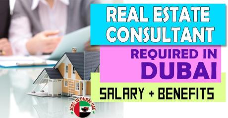 Real Estate Consultant Required in Dubai