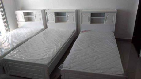 New brand single wood bed