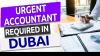 Urgent Accountant Required in Dubai