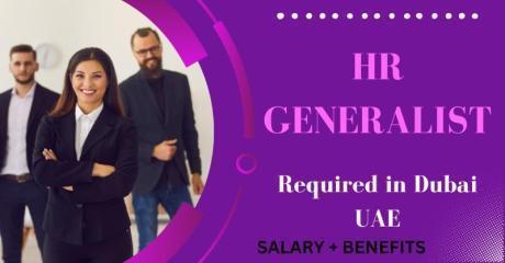 Human Resources Generalist Required in Dubai
