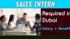 Sales Intern Required in Dubai