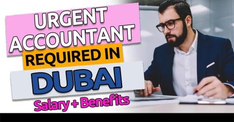Urgent Accountant Required in Dubai