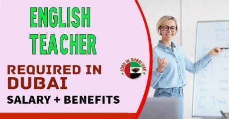 English Teacher Required in Dubai