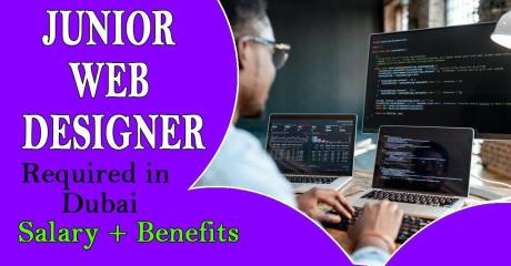Junior Web Designer Required in Dubai