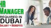 HR Manager Required in Dubai