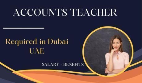 Accounts Teacher Required in Dubai