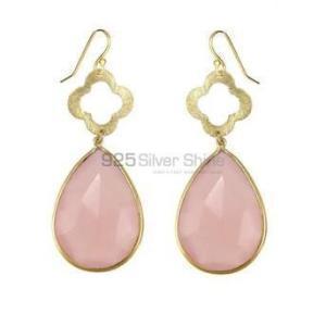 AED 20, Buy Fashion Rose Quartz Earrings