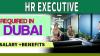 HR Executive Required in Dubai