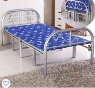 31 Galaxy Design Heavy Duty Metal Build Folding Bed Silver