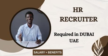 HR Recruiter Required in Dubai