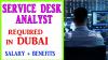 Service Desk Analyst Required in Dubai