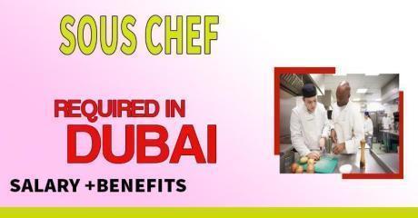 Sous Chef Required in Dubai