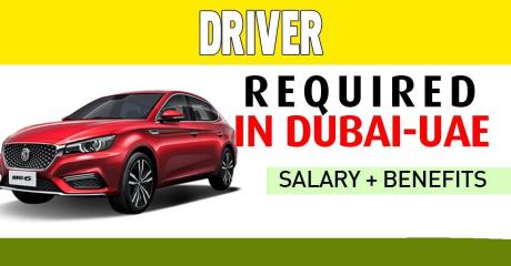 Driver Required in Dubai