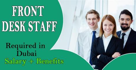 Front Desk Staff Required in Dubai