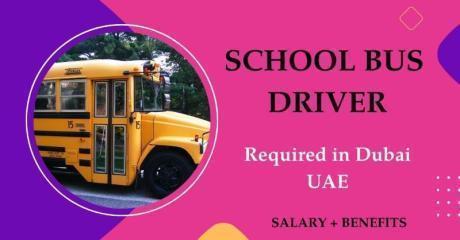 School Bus Driver Required in Dubai