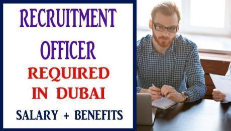 Recruitment Officer Required in Dubai