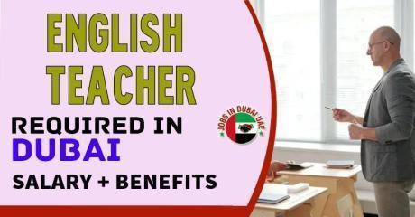 English Teacher Required in Dubai