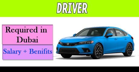 Driver Required in Dubai