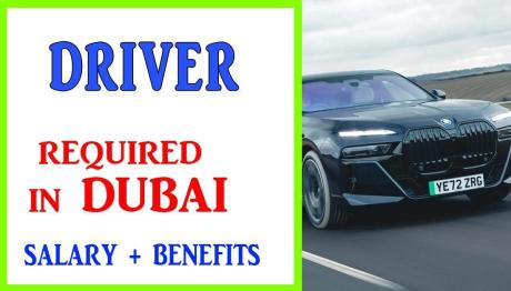 Driver Required in Dubai
