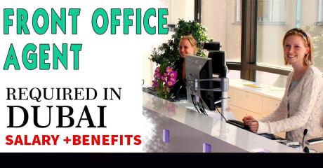 Front Office Agent Required in Dubai