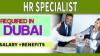 Human Resources Specialist Required in Dubai