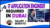 IT Application Engineer Required in Dubai