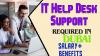 IT Help Desk Support Required in Dubai