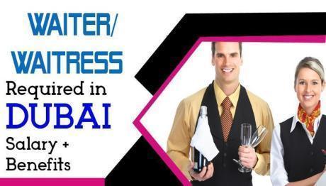 Waiter/Waitress Required in Dubai