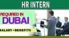 HR Intern Required in Dubai