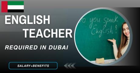 English Teacher Required in Dubai