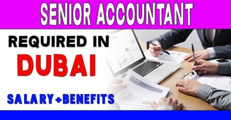 Senior Accountant Required in Dubai