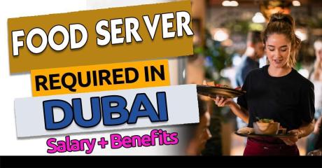 Food Server Required in Dubai