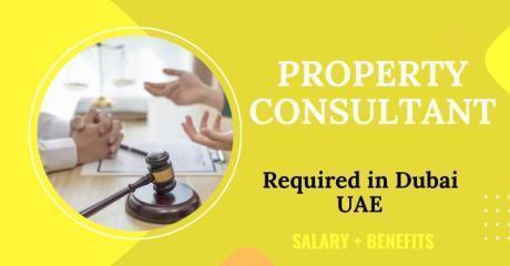 Property Consultant Required in Dubai