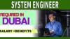 System Engineer Required in Dubai