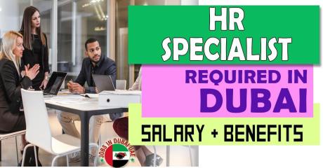 HR Specialist Required in Dubai
