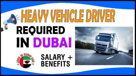 Heavy Vehicle Driver Required in Dubai