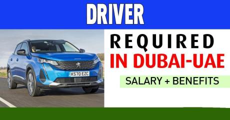 Driver Required in Dubai