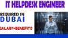 IT HELPDESK ENGINEER Required in Dubai