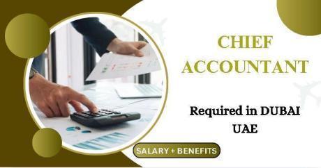 Chief Accountant Required in Dubai