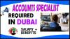 Accounts Specialist Required in Dubai