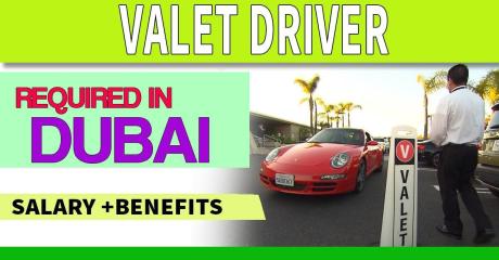 Valet Driver Required in Dubai