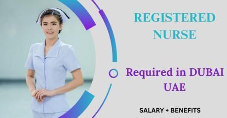Urgent Registered Nurse Required in Dubai