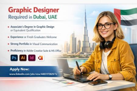 Graphic Designer Required in Dubai
