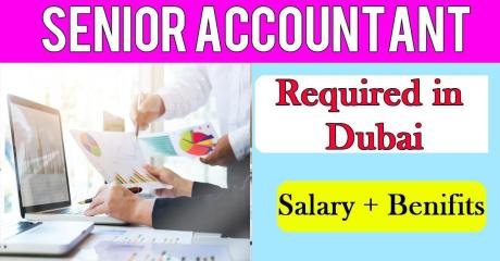 Senior Accountant Required in Dubai