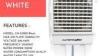 Climate Plus 150L White Outdoor Air Cooler with 23000m3/h Air Flo