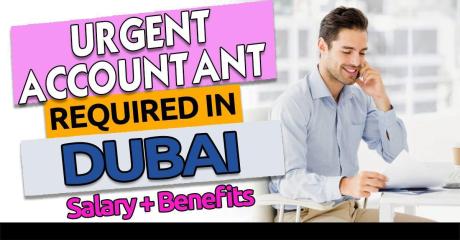 Urgent Accountant Required in Dubai