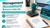 Management Accountant Required in Dubai
