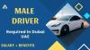 Male Driver Required in Dubai
